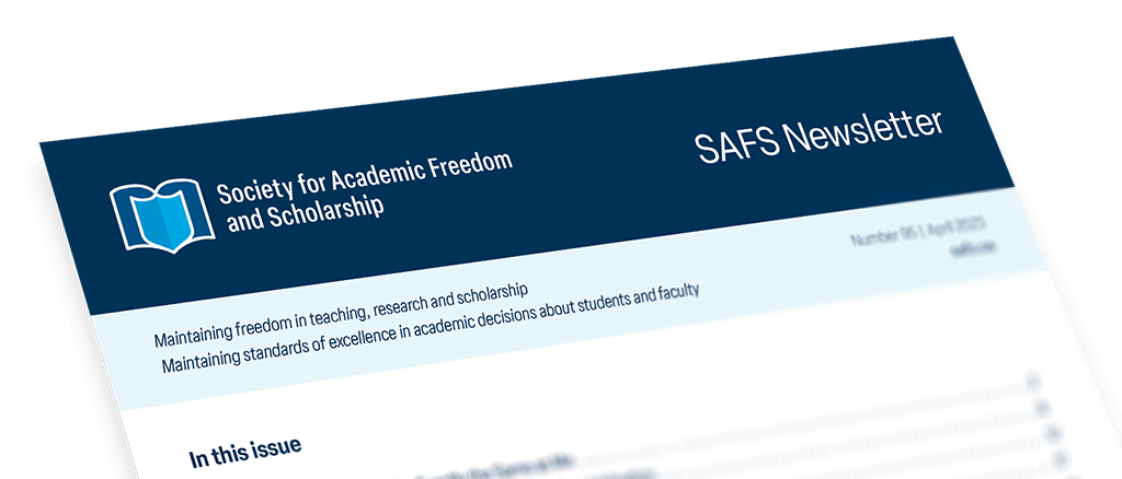 SAFS Newsletter - Issue
